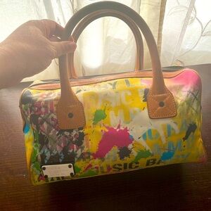 L.A.M.B. By Gwen Stefani Graffiti Tote Bag Y2K